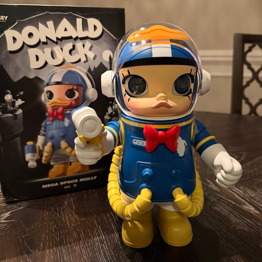 Pop Mart (Disney) - Mega Space Molly Donald Duck 400% (Limited Edition)